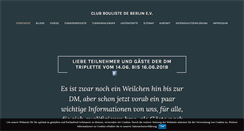 Desktop Screenshot of club-bouliste.de